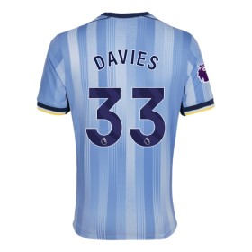 Tottenham Hotspur Davies 33 Venkovní 2024-25 - Fotbalové Dresy (S/S)